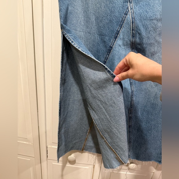 Levi’s denim maxi skirt NWT size 26 - Picture 5 of 8